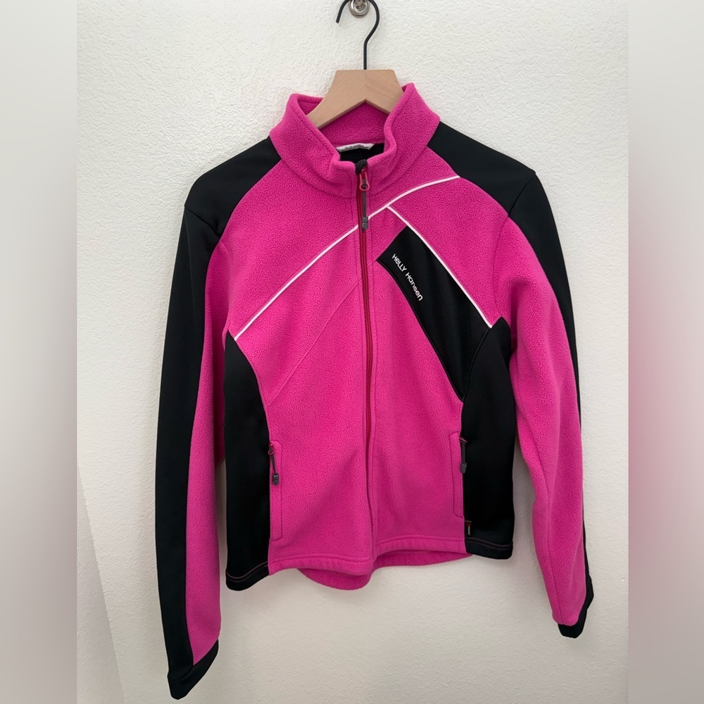 Helly Hansen Women's Pink Comfy and Warm Polartec Fleece Zip Up